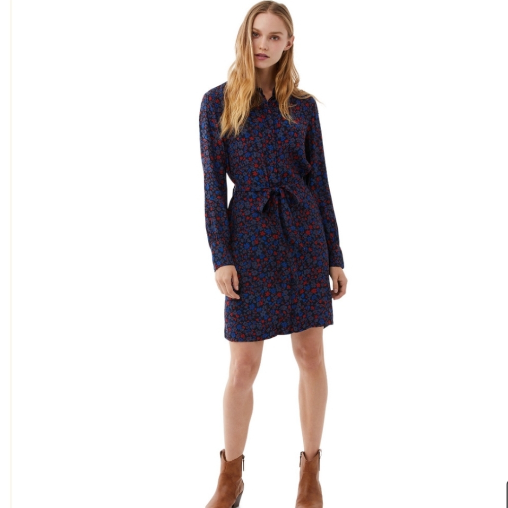 Boho Collar Twee Dress - Picture 4 of 15